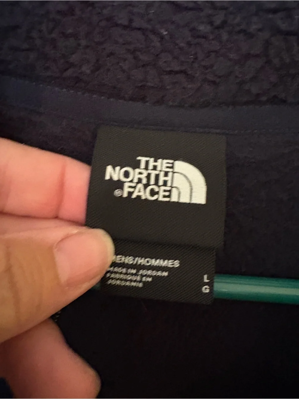 The North Face men’s Navy Blue Pullover size L